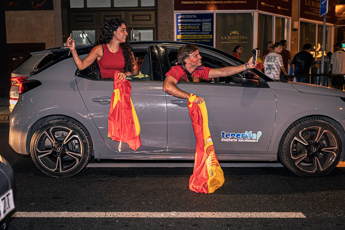 Photograph 052 from Las Palmas · Spain wins the World Cup