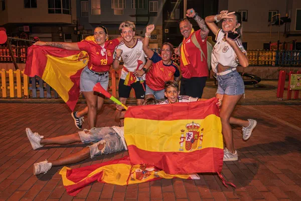 Photograph 035 from Las Palmas · Spain wins the World Cup