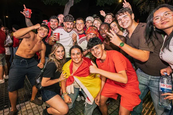 Photograph 094 from Las Palmas · Spain wins the World Cup