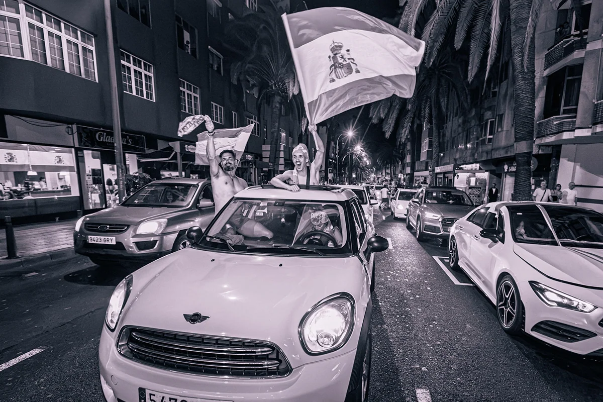 Photograph 059 from Las Palmas · Spain wins the World Cup