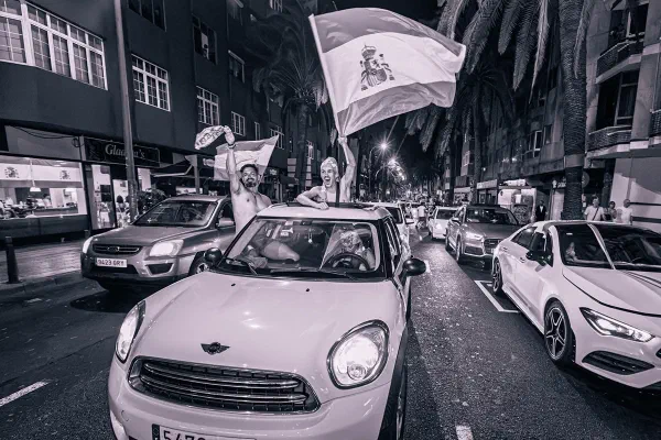Photograph 059 from Las Palmas · Spain wins the World Cup