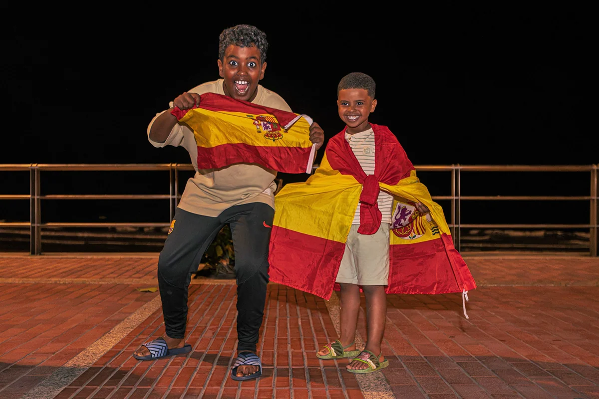 Photograph 038 from Las Palmas · Spain wins the World Cup