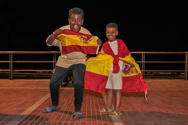 Photograph 038 from Las Palmas · Spain wins the World Cup