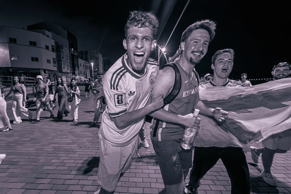 Photograph 032 from Las Palmas · Spain wins the World Cup