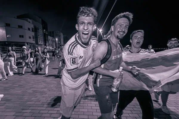 Photograph 032 from Las Palmas · Spain wins the World Cup