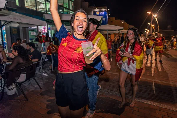 Photograph 043 from Las Palmas · Spain wins the World Cup